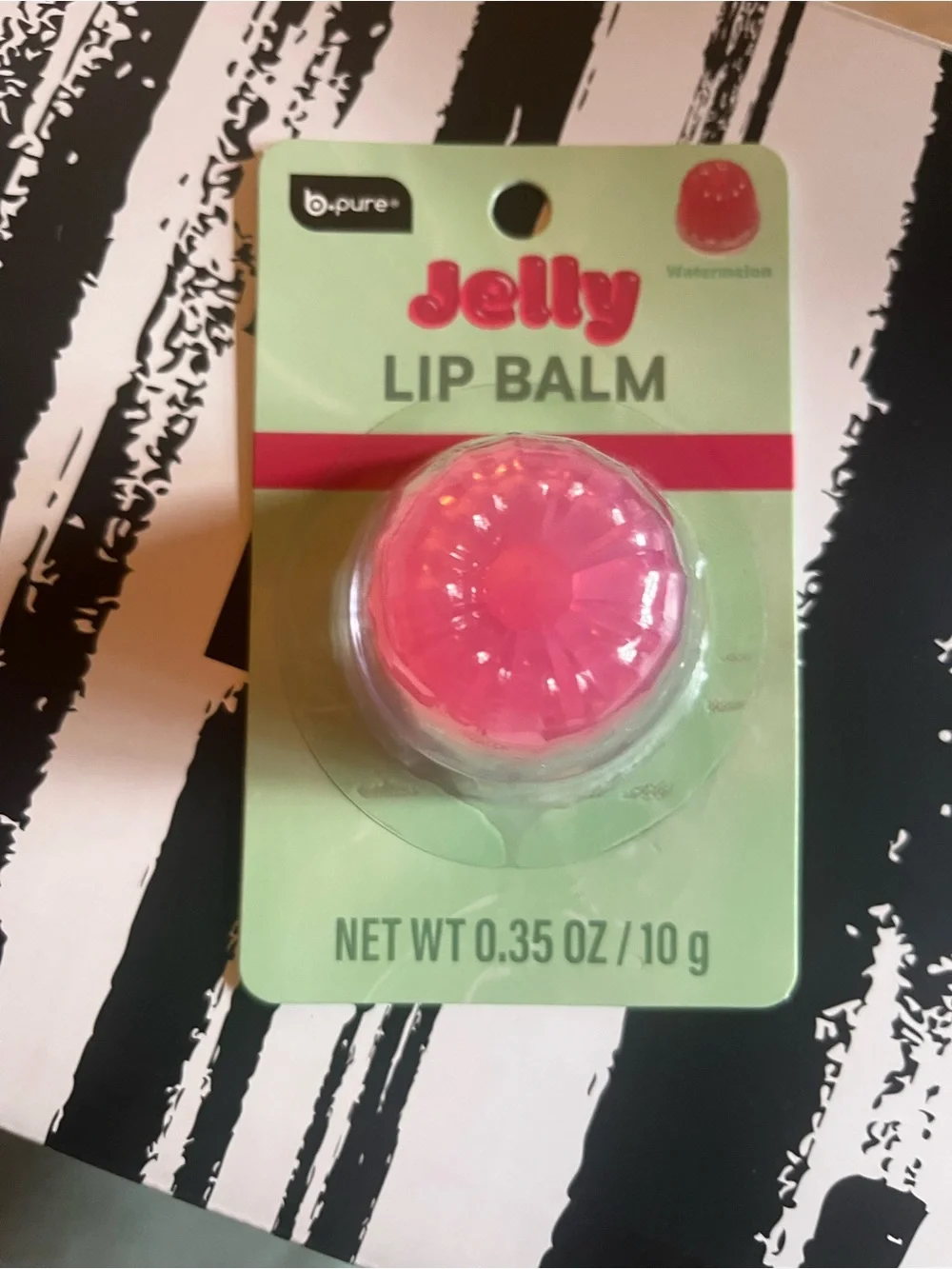 Jelly Lip Balm – Watermelon Scent in Bright Pink